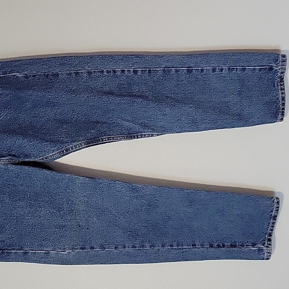 Levi's Mens 505 Stonewash Blue Regular Fit Straight Leg Denim Jeans 32 x 29 - Picture 4 of 14